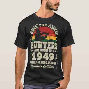 74 Year Old Deer Hunting Hunters Vintage 1949 74th T-Shirt