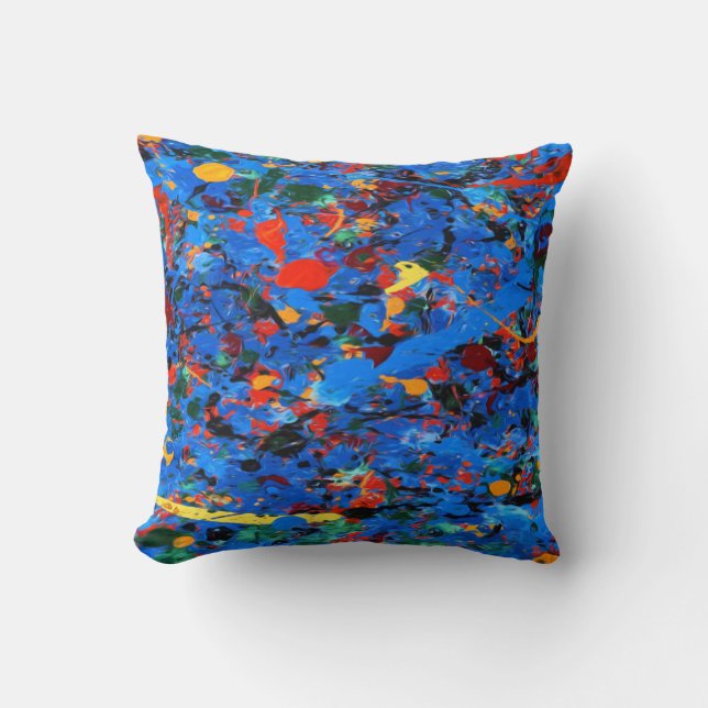 #753 A Little Romance Throw Pillow (Front)