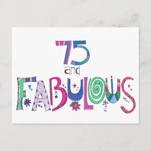 75th Gifts on Zazzle CA