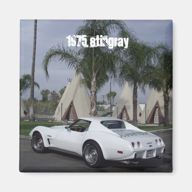 75 Corvette Magnet (Front)