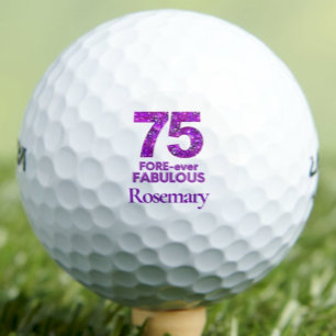 75 FORE-ever Fabulous Gift for Mom – Floral Style Golf Balls