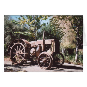 75. Tracteur rouillé, la Californie