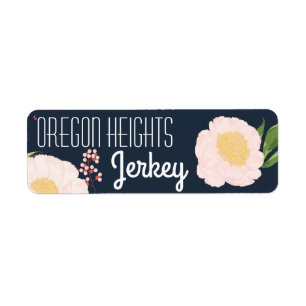 .75"x2.25" Business Product Tag Label Baby Pink Co