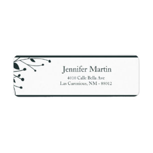 .75"x2.25" Return Address Twilight Twigs
