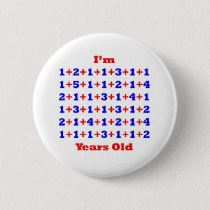 75 Years old! 2 Inch Round Button