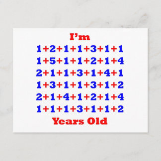 75 Years old! Card
