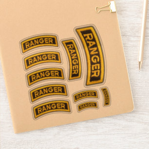75e Sticker de contour pour vétérans des Rangers d