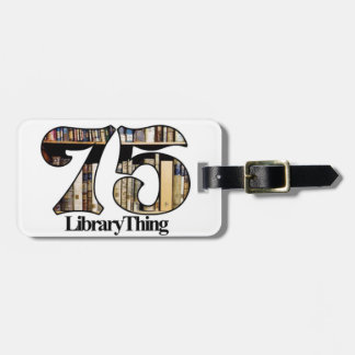 75ers Library Thing luggage tag - No text