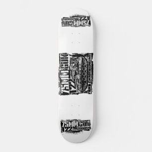 75mm gun T22 Skateboard Deck Skateboard