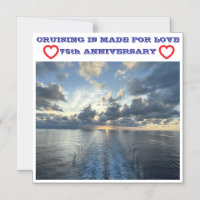75th ANNIVERSARY CRUISE DOOR MAGNET