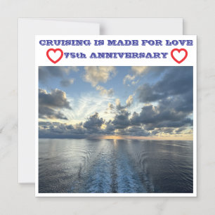 75th ANNIVERSARY CRUISE DOOR MAGNET