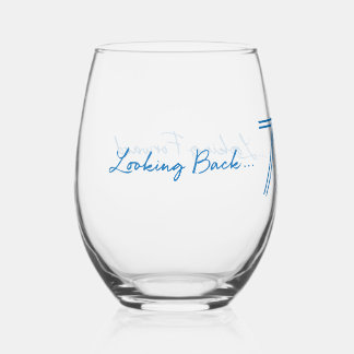 75th Anniversary Round Glass