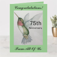 75th BIG Congratulations Anniversary