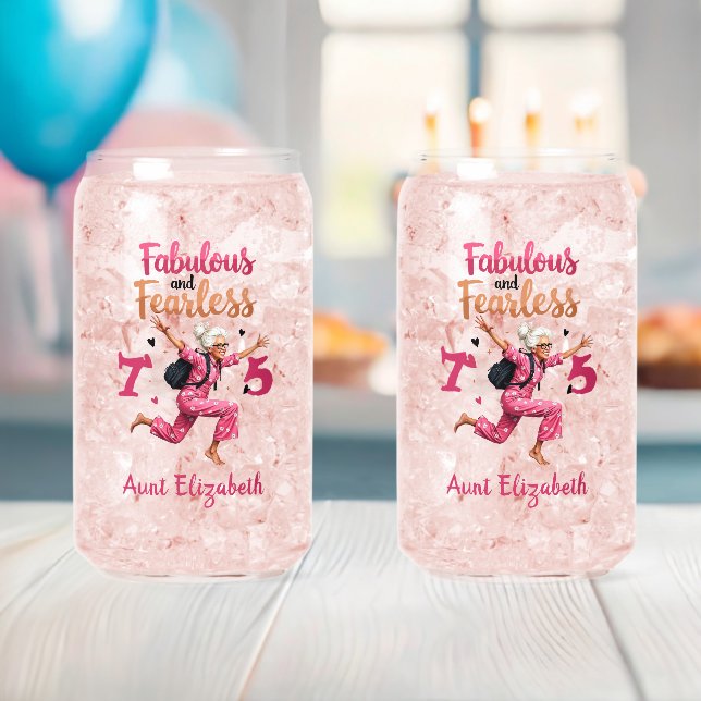 75th Birthday Fabulous Auntie  (Insitu (Baby Shower))