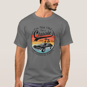 75Th Birthday Gift Retro Vintage Classic 1946 Aged T-Shirt