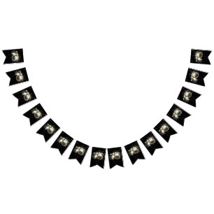 75th Birthday or Anniversary Party Sparklers  Bunting Flags