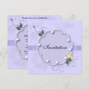 75th Birthday Party DIY Text Invitation