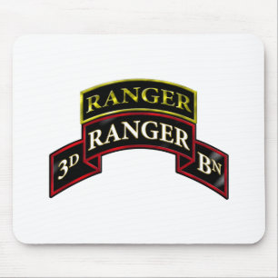 75th Ranger 3rd Battalion w/Tab Mouse Pad