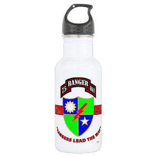 75TH RANGER BATTALION "ARMY RANGERS" 532 ML WATER BOTTLE