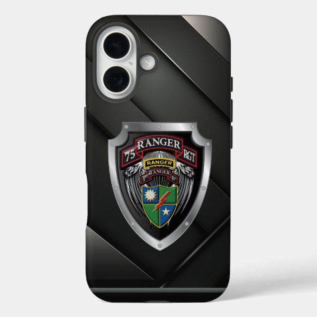 75th Ranger Regiment 1st Battalion  Case-Mate iPhone Case (Back)