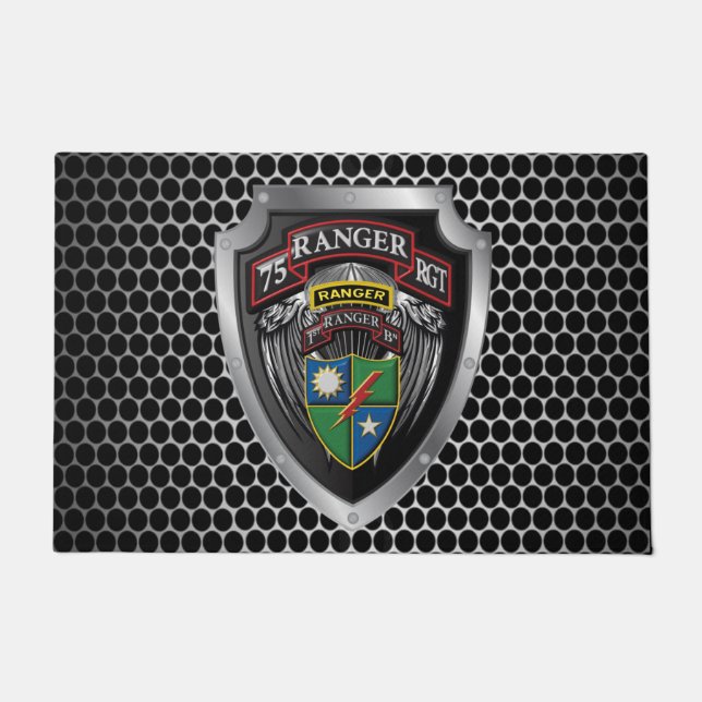 75th Ranger Regiment 1st Battlion Doormat (Front)
