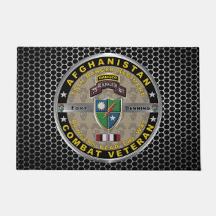 75th Ranger Regiment Afghanistan Veteran Doormat