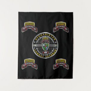 75th Ranger Regiment Afghanistan Veteran Tapestry
