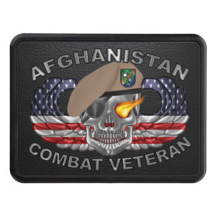 75th Ranger Regiment Afghanistan Veteran Trailer Hitch Cover