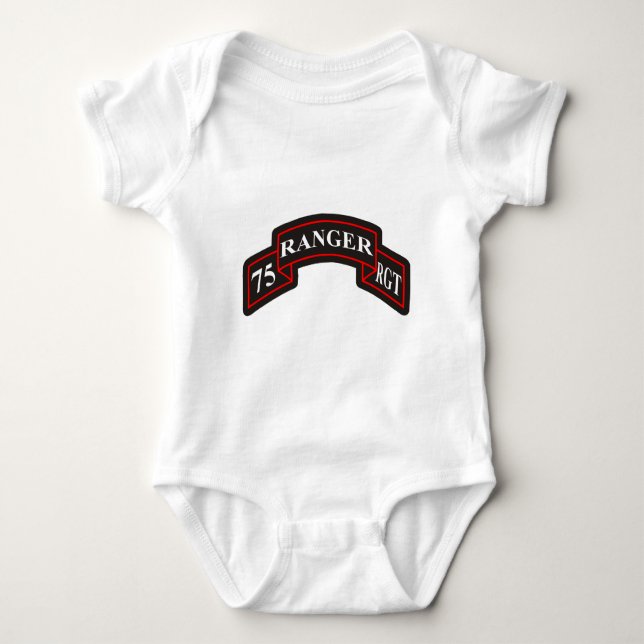 75th Ranger Regiment Baby Bodysuit (Front)