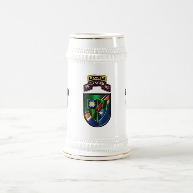 75th Ranger Regiment     Beer Stein (Center)