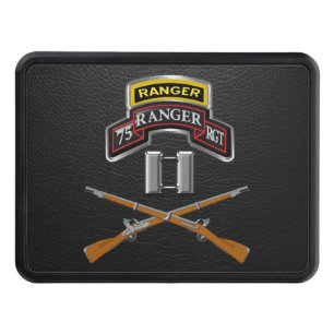 75th Ranger Regiment Captain Trailer Hitch Cover