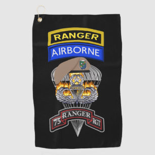 75th Ranger Regiment  Golf Towel