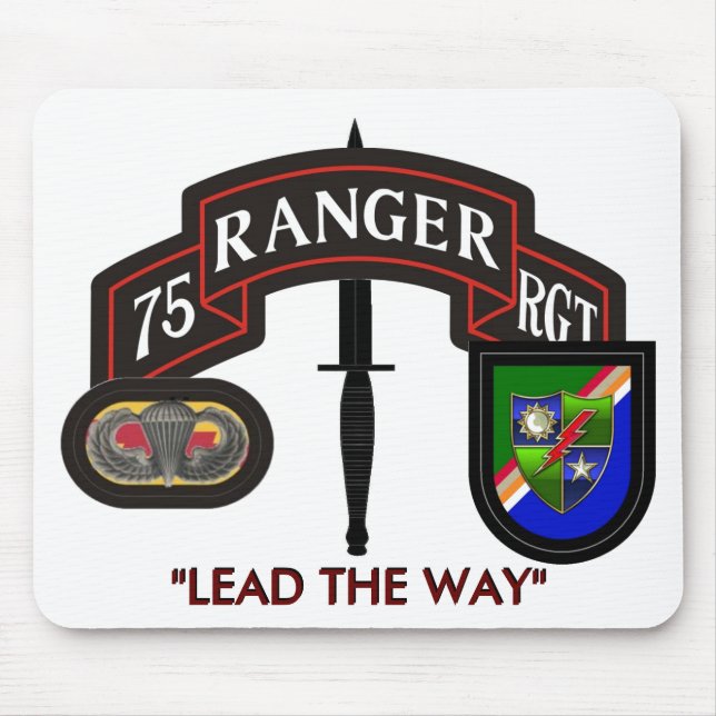 75TH RANGER REGIMENT HEADQUARTERS MOUSEPAD (Front)