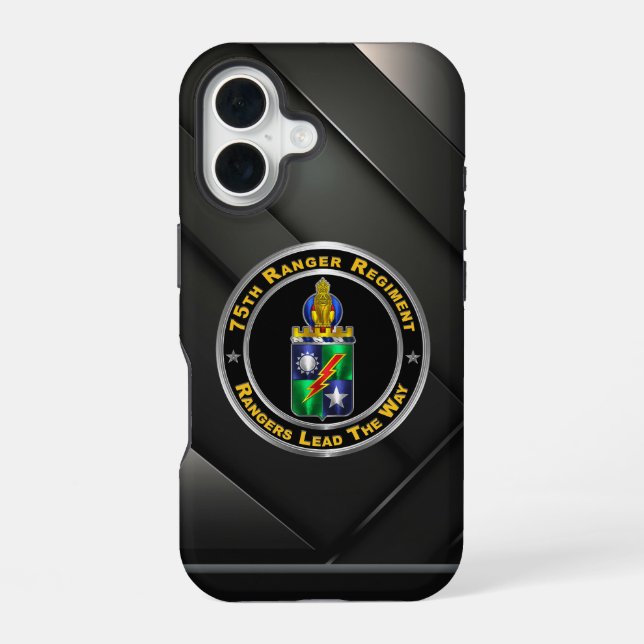 75th Ranger Regiment  iPhone 16 Case (Back)