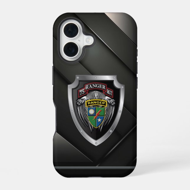75th Ranger Regiment  iPhone 16 Case (Back)