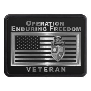 75th Ranger Regiment Operation Enduring Freedom Trailer Hitch Cover