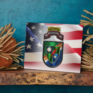 75th Ranger Regiment Plaque