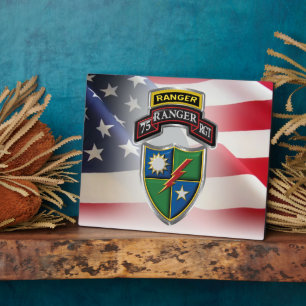 75th Ranger Regiment   Plaque