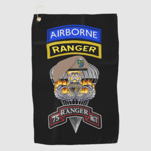75th Ranger Regiment Ranger “Sua Sponte” Golf Towel