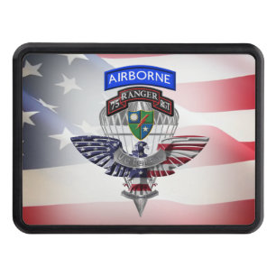 75th Ranger Regiment “Rangers Lead The Way” Hitch  Trailer Hitch Cover