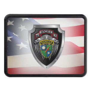 75th Ranger Regiment “Rangers Lead The Way” Hitch  Trailer Hitch Cover