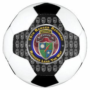 75th Ranger Regiment “Rangers Lead The Way” Soccer Ball