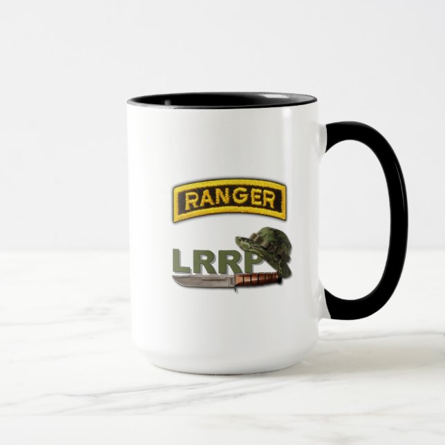  75th Ranger Regiment Rangers Veterans Recon LRRP  Mug (Right)