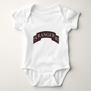 75th Ranger Regiment Scroll Baby Bodysuit