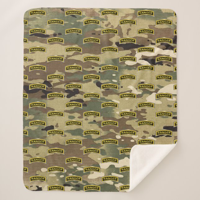  75th Ranger Regiment Sherpa Blanket (Front)