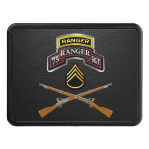 75th Ranger Regiment Staff Sergeant Trailer Hitch Cover