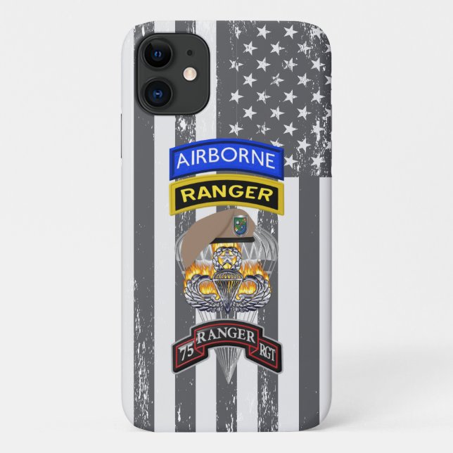 75th Ranger Regiment “Sua Sponte” Case-Mate iPhone Case (Back)