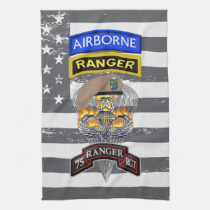 75th Ranger Regiment “Sua Sponte” Kitchen Towel