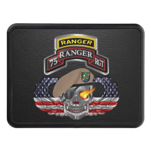 75th Ranger Regiment    Trailer Hitch Cover