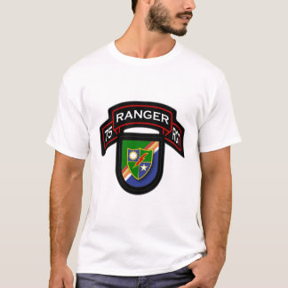 75th Ranger Rgt - scroll & flash T-Shirt